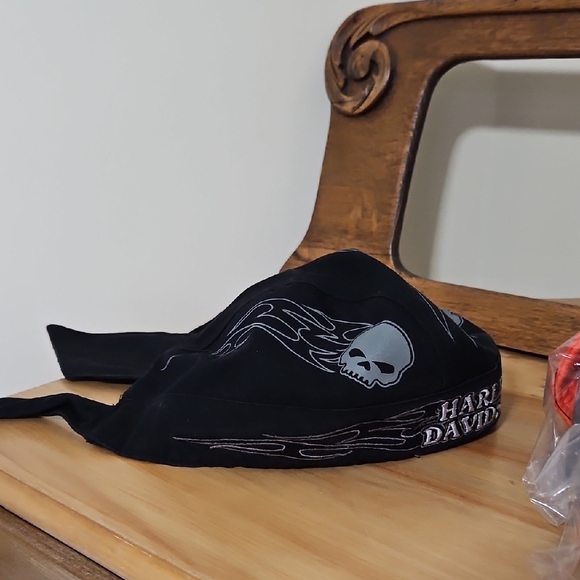 Harley-Davidson Black Skull Design Cap - Picture 4 of 6